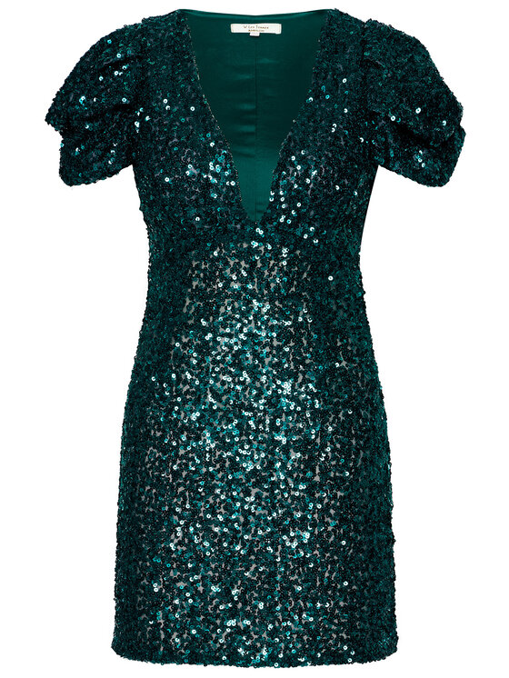 Babylon Sukienka koktajlowa N_S00996 Zielony Slim Fit zdjęcie nr 5