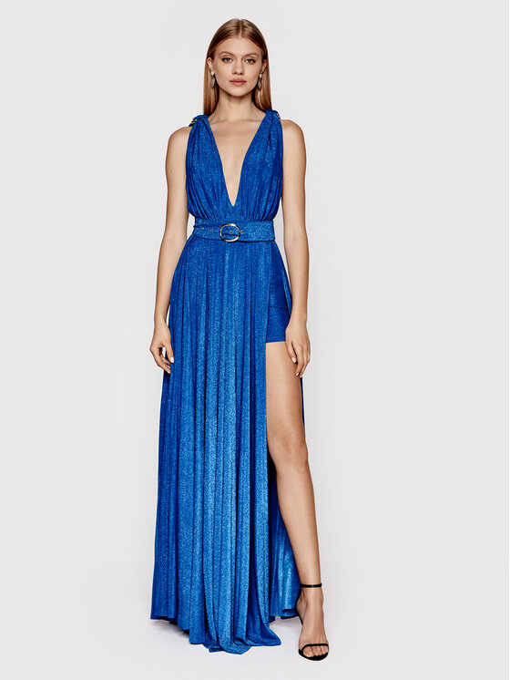 Babylon Sukienka wieczorowa P_E00762 Niebieski Regular Fit zdjęcie nr 2