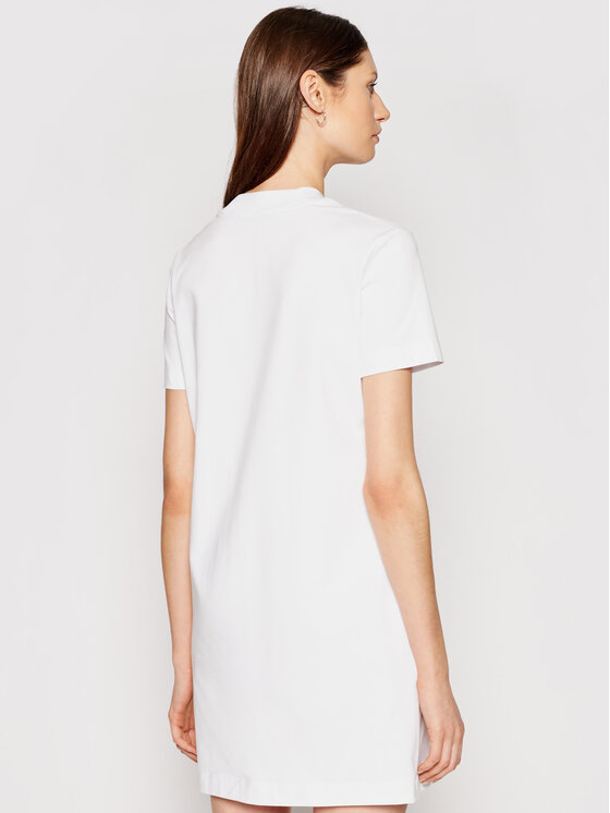 Calvin Klein Jeans Sukienka codzienna J20J215654 Biały Regular Fit zdjęcie nr 3