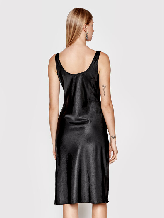 Calvin Klein Jeans Sukienka codzienna J20J218399 Czarny Regular Fit zdjęcie nr 3