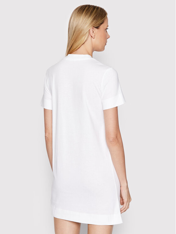 Calvin Klein Jeans Sukienka codzienna J20J218458 Biały Regular Fit zdjęcie nr 3