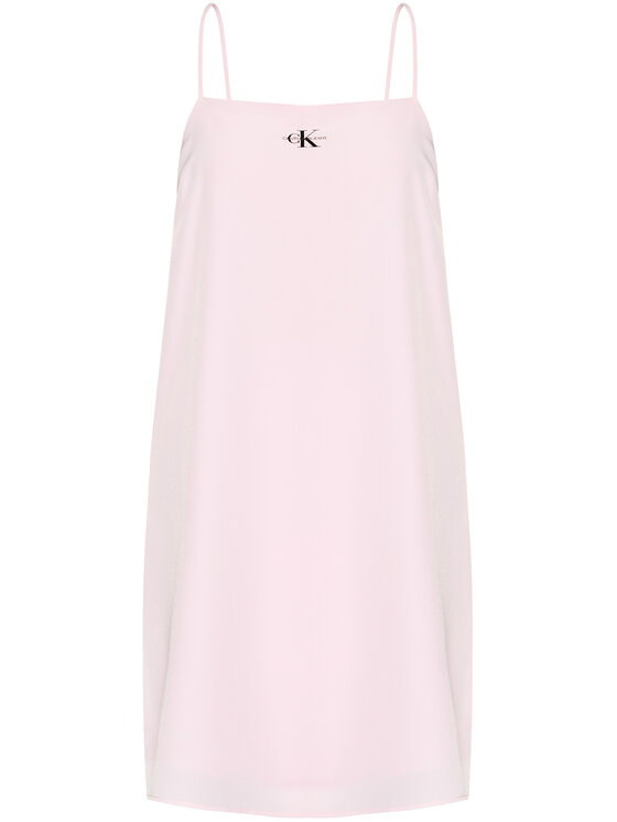 Calvin Klein Jeans Sukienka letnia J20J215669 Różowy Regular Fit zdjęcie nr 5