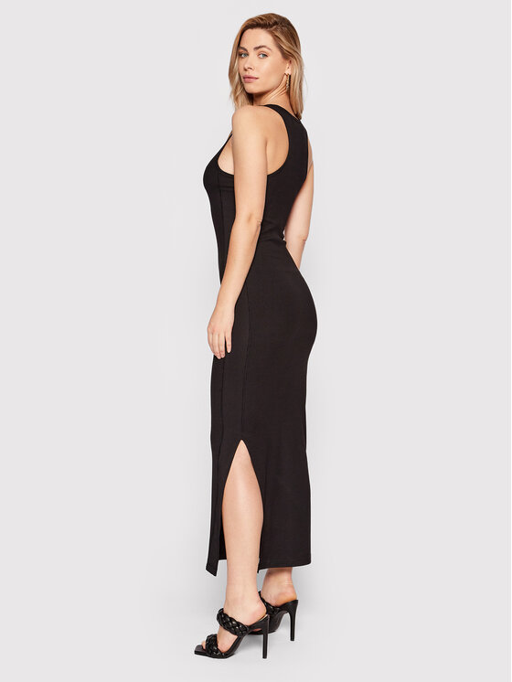 Calvin Klein Sukienka codzienna Essential K20K203663 Czarny Slim Fit zdjęcie nr 3