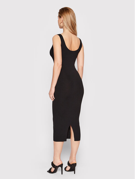 Calvin Klein Sukienka codzienna Iconic K20K203661 Czarny Slim Fit zdjęcie nr 3