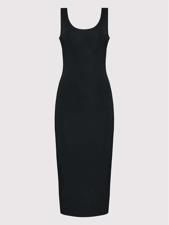 Calvin Klein Sukienka codzienna Iconic K20K203661 Czarny Slim Fit zdjęcie nr 5