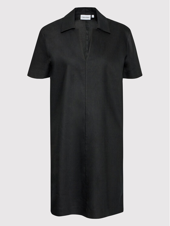 Calvin Klein Sukienka codzienna Inclusive K20K204396 Czarny Regular Fit