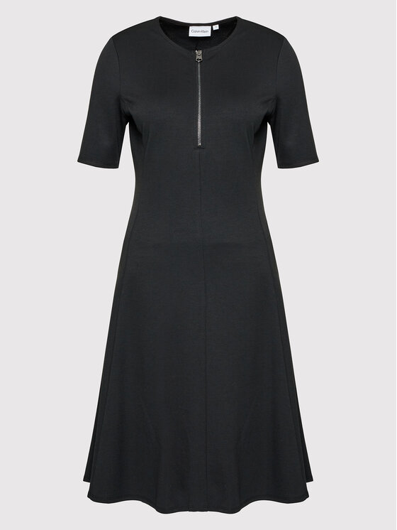 Calvin Klein Sukienka codzienna K20K203815 Czarny Regular Fit zdjęcie nr 5