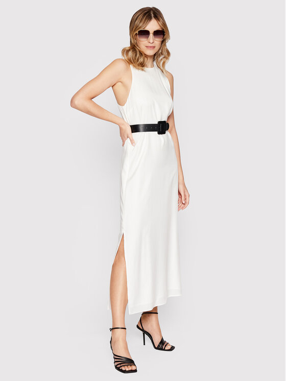 Calvin Klein Sukienka codzienna K20K203827 Biały Regular Fit zdjęcie nr 2