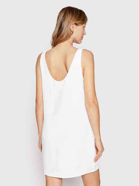 Calvin Klein Sukienka codzienna K20K203834 Biały Regular Fit zdjęcie nr 3