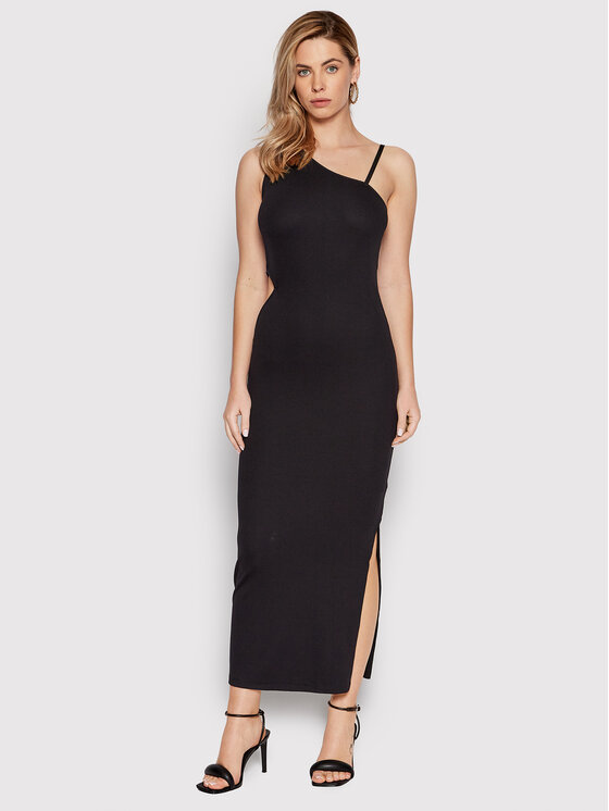 Calvin Klein Sukienka codzienna Reveal K20K203847 Czarny Slim Fit