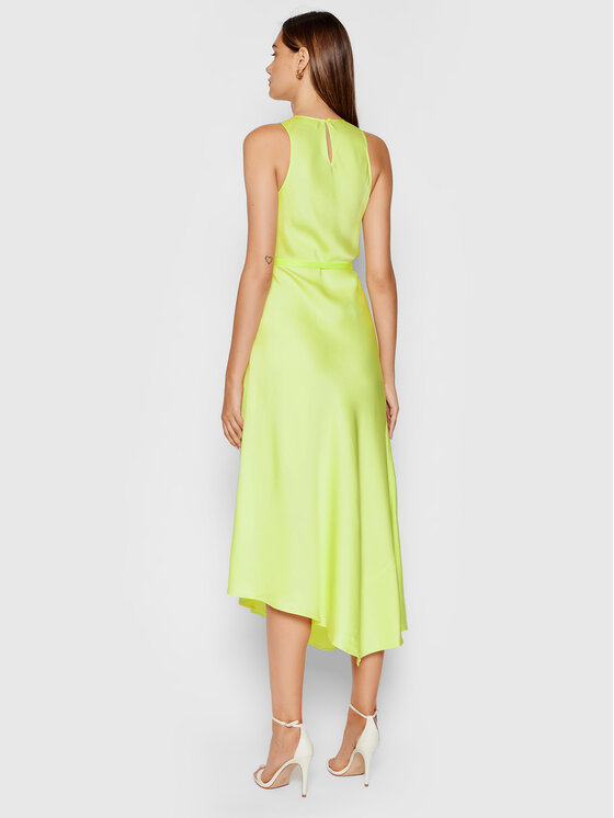 Calvin Klein Sukienka codzienna Shine K20K203066 Zielony Regular Fit zdjęcie nr 3