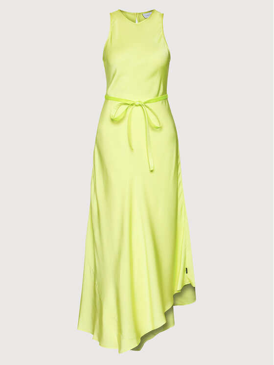 Calvin Klein Sukienka codzienna Shine K20K203066 Zielony Regular Fit zdjęcie nr 5