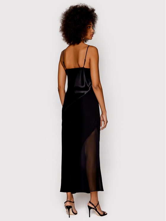 Calvin Klein Sukienka koktajlowa Cami K20K203512 Czarny Slim Fit zdjęcie nr 3