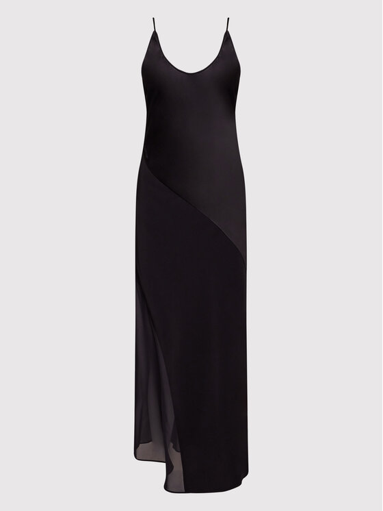 Calvin Klein Sukienka koktajlowa Cami K20K203512 Czarny Slim Fit zdjęcie nr 5