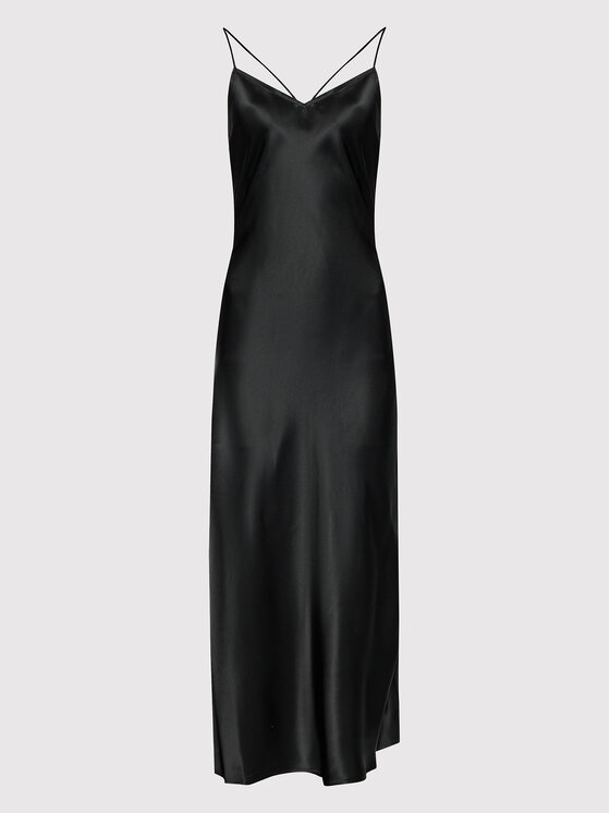 Calvin Klein Sukienka koktajlowa Iconic K20K203648 Czarny Regular Fit zdjęcie nr 5