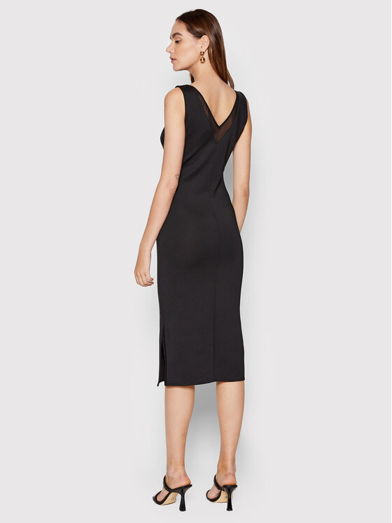 Calvin Klein Sukienka koktajlowa Technical K20K203814 Czarny Slim Fit zdjęcie nr 3