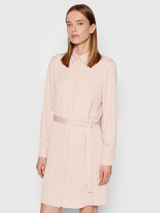 Calvin Klein Sukienka koszulowa K20K203785 Różowy Regular Fit