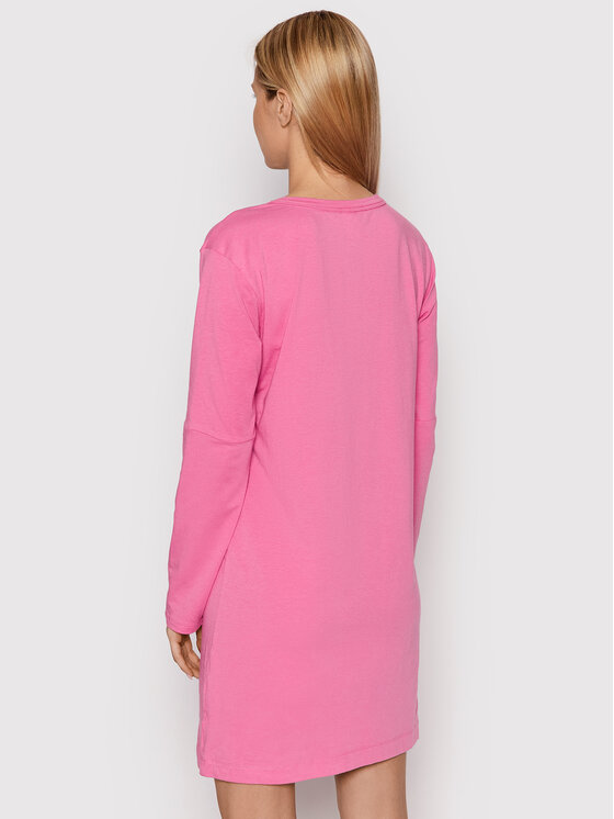 Calvin Klein Underwear Sukienka codzienna 000QS6762E Różowy Regular Fit zdjęcie nr 3