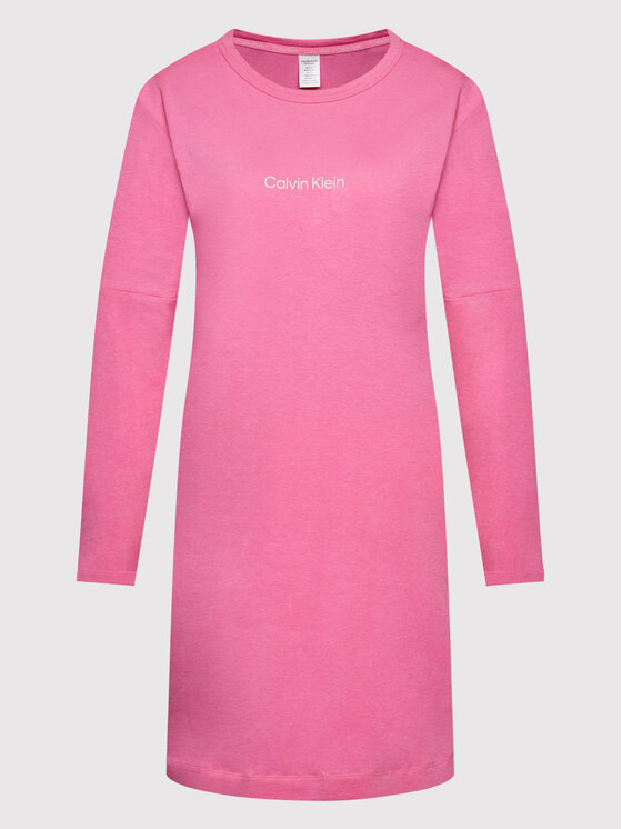 Calvin Klein Underwear Sukienka codzienna 000QS6762E Różowy Regular Fit zdjęcie nr 5