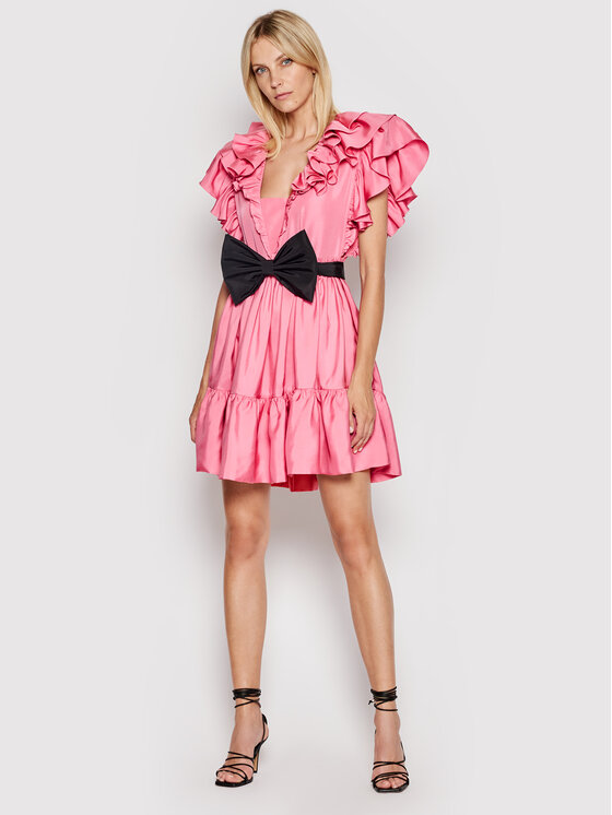 Custommade Sukienka koktajlowa Lotus By Nbs 212390409 Różowy Regular Fit zdjęcie nr 2
