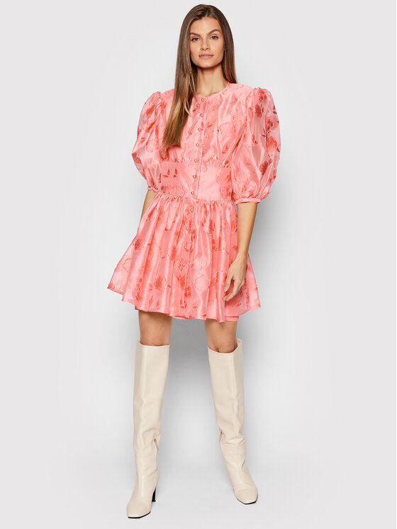 Custommade Sukienka koktajlowa Lulia 999323414 Różowy Regular Fit zdjęcie nr 2