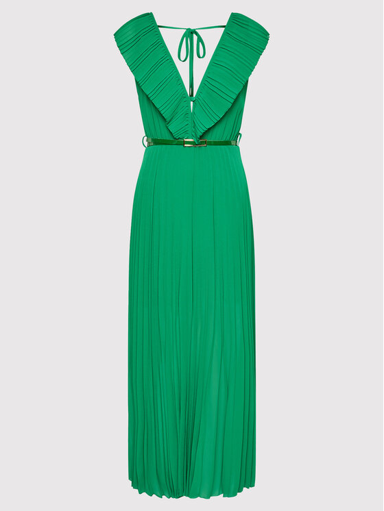 Dixie Sukienka koktajlowa A836T024 Zielony Regular Fit zdjęcie nr 5