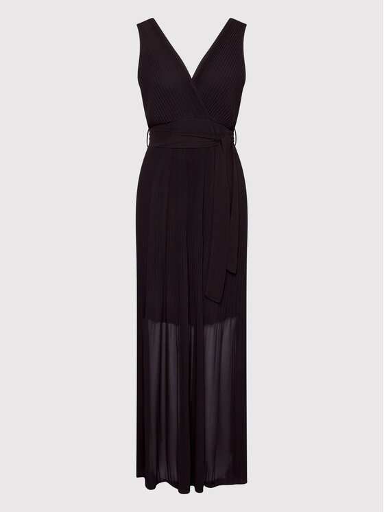 Dixie Sukienka wieczorowa A836T027 Czarny Regular Fit zdjęcie nr 5