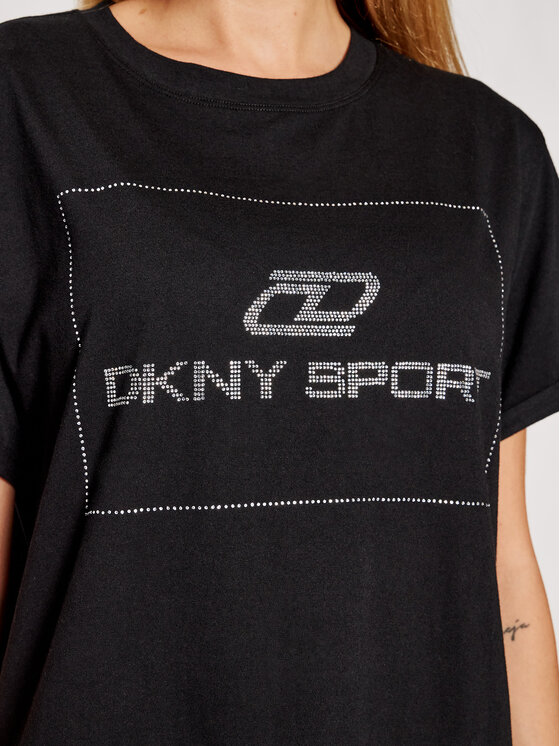 DKNY Sport Sukienka codzienna DP1D4458 Czarny Regular Fit zdjęcie nr 4