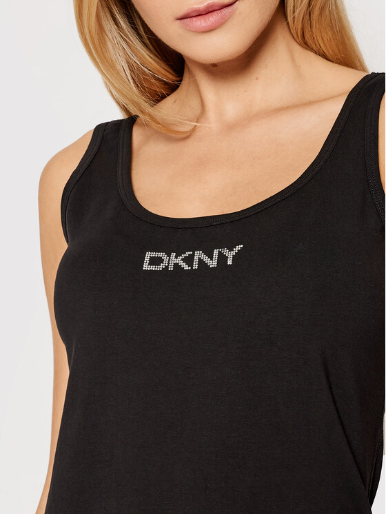 DKNY Sport Sukienka codzienna DP1D4465 Czarny Slim Fit zdjęcie nr 4