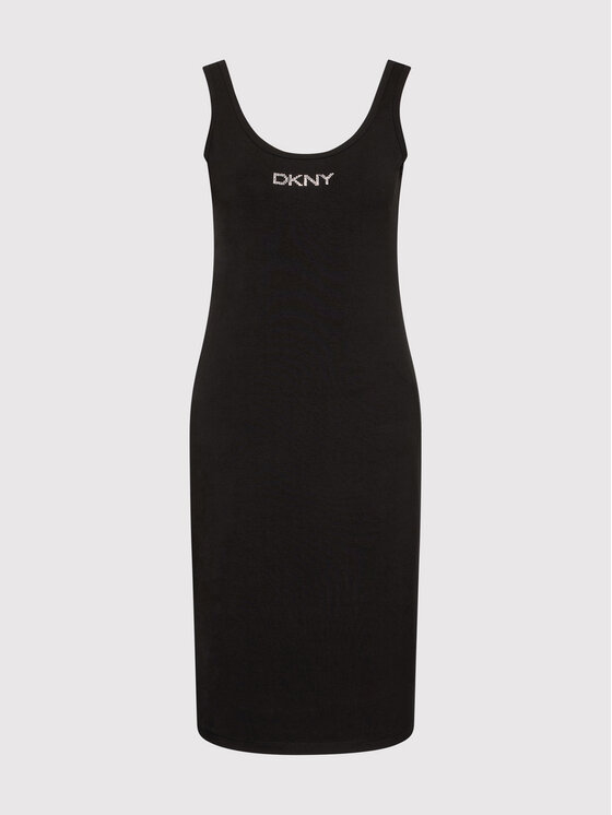 DKNY Sport Sukienka codzienna DP1D4465 Czarny Slim Fit zdjęcie nr 5