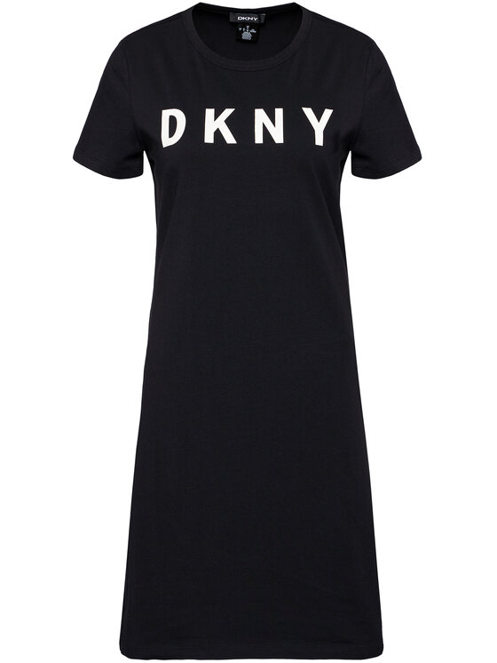 DKNY Sukienka codzienna DD0AN421 Czarny Regular Fit zdjęcie nr 5