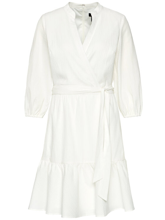 DKNY Sukienka codzienna DD1BD345 Biały Regular Fit zdjęcie nr 5
