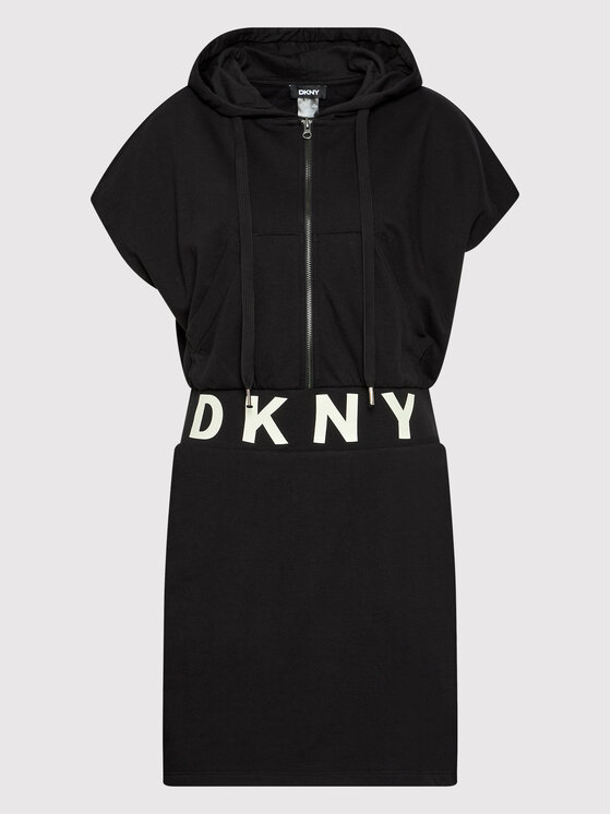 DKNY Sukienka codzienna DD1GD233 Czarny Regular Fit zdjęcie nr 5