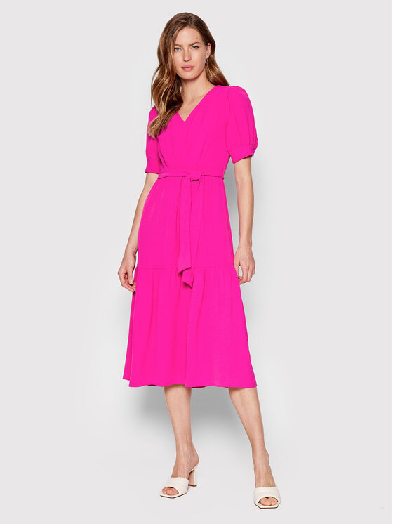 DKNY Sukienka codzienna DD2A7365 Różowy Regular Fit
