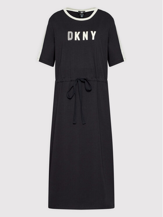 DKNY Sukienka codzienna DD2ANO8A Czarny Regular Fit zdjęcie nr 5