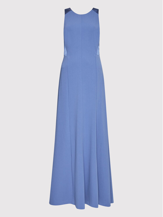 DKNY Sukienka wieczorowa ED1K1798 Niebieski Regular Fit zdjęcie nr 5