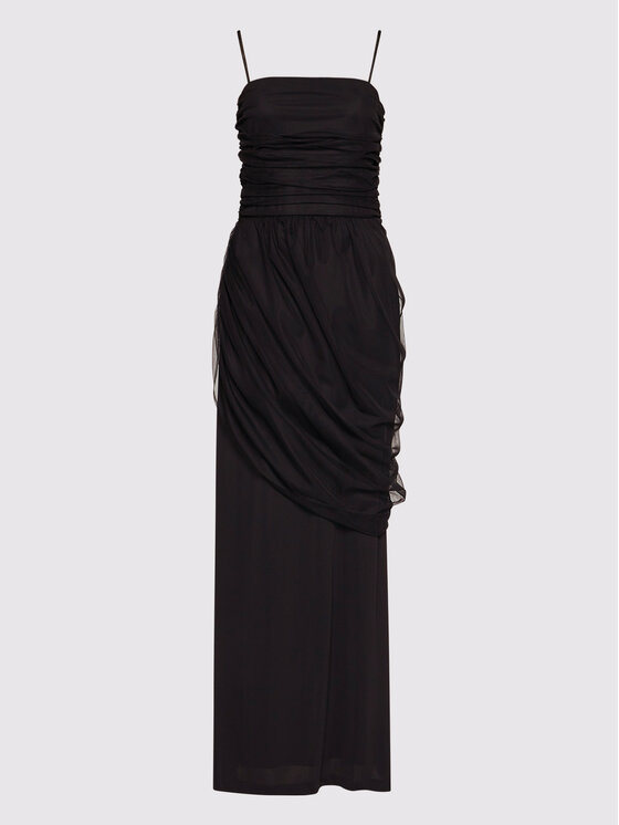 DKNY Sukienka wieczorowa ED1K2799 Czarny Regular Fit zdjęcie nr 5