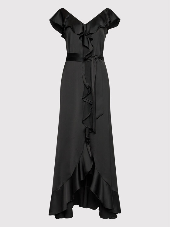 DKNY Sukienka wieczorowa ED1KT801 Czarny Regular Fit zdjęcie nr 5