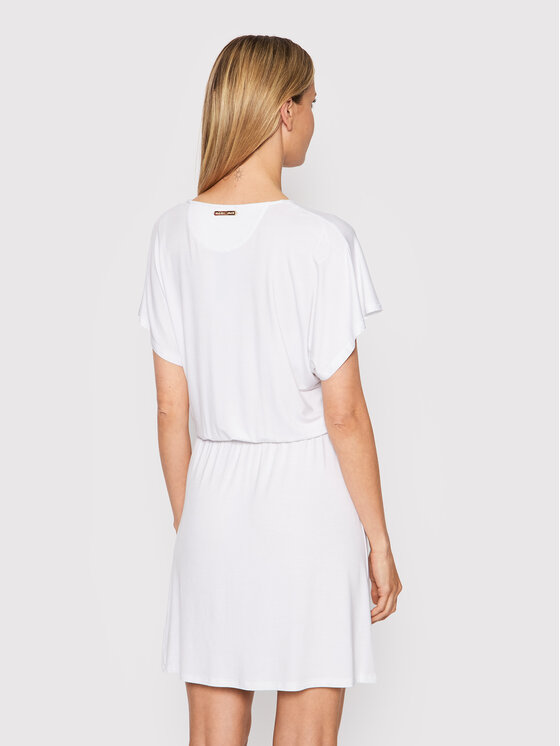 Emporio Armani Sukienka letnia 262720 2R315 00010 Biały Regular Fit zdjęcie nr 3
