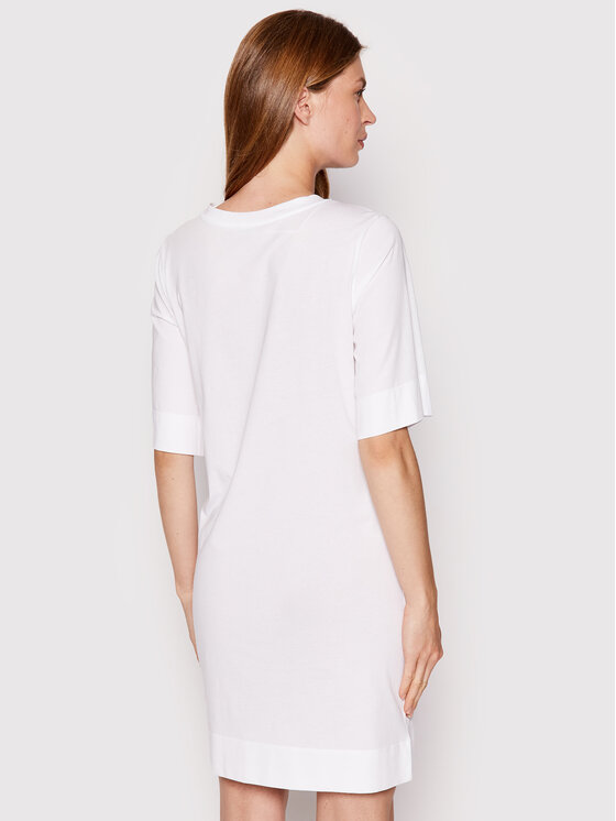 Emporio Armani Underwear Sukienka codzienna 164456 2R255 00010 Biały Regular Fit zdjęcie nr 3