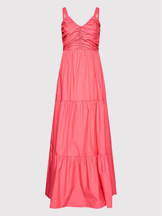 Fracomina Sukienka letnia FP22SD3012W40001 Różowy Regular Fit zdjęcie nr 5