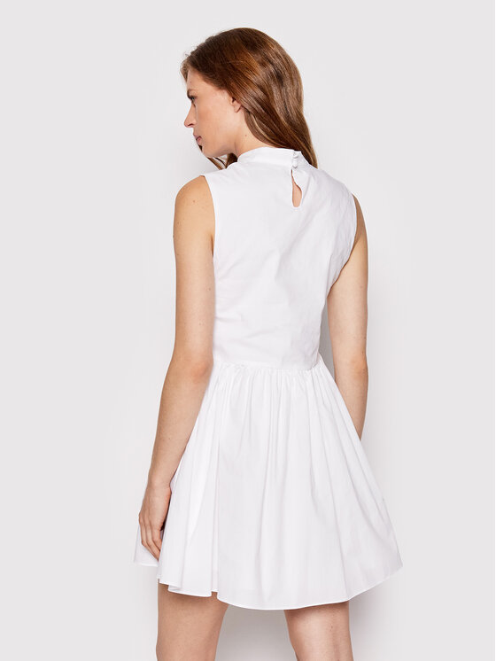 Glamorous Sukienka codzienna AC3560 Biały Regular Fit zdjęcie nr 3