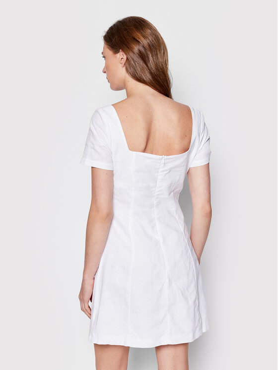 Glamorous Sukienka codzienna AC3561 Biały Regular Fit zdjęcie nr 3
