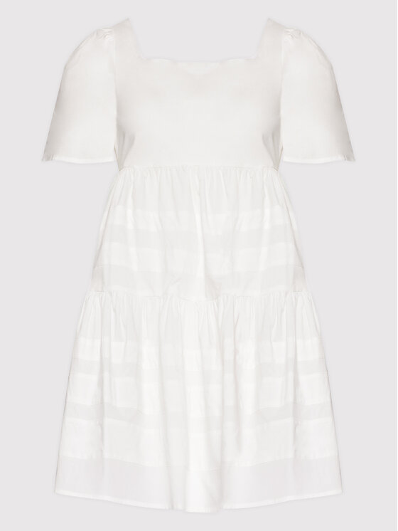 Glamorous Sukienka codzienna AN4235 Biały Regular Fit zdjęcie nr 5