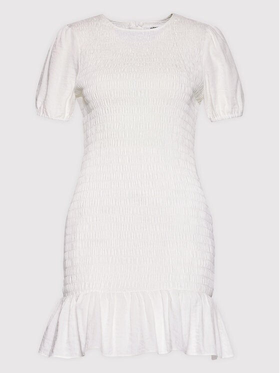Glamorous Sukienka codzienna CK6568 Biały Slim Fit zdjęcie nr 5