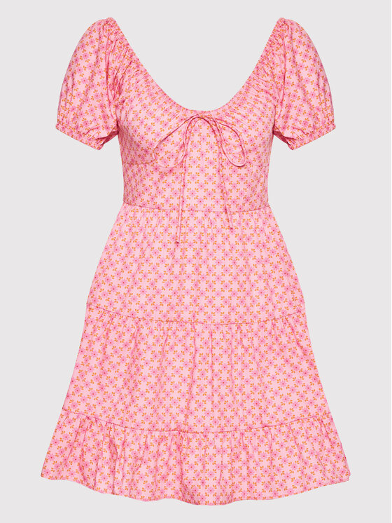 Glamorous Sukienka codzienna TM0564 Różowy Regular Fit zdjęcie nr 5