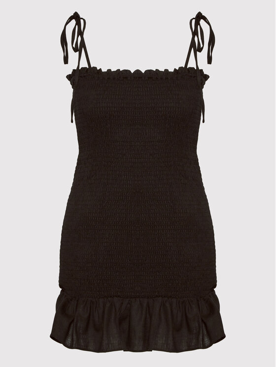 Glamorous Sukienka codzienna TM0565 Czarny Slim Fit zdjęcie nr 5