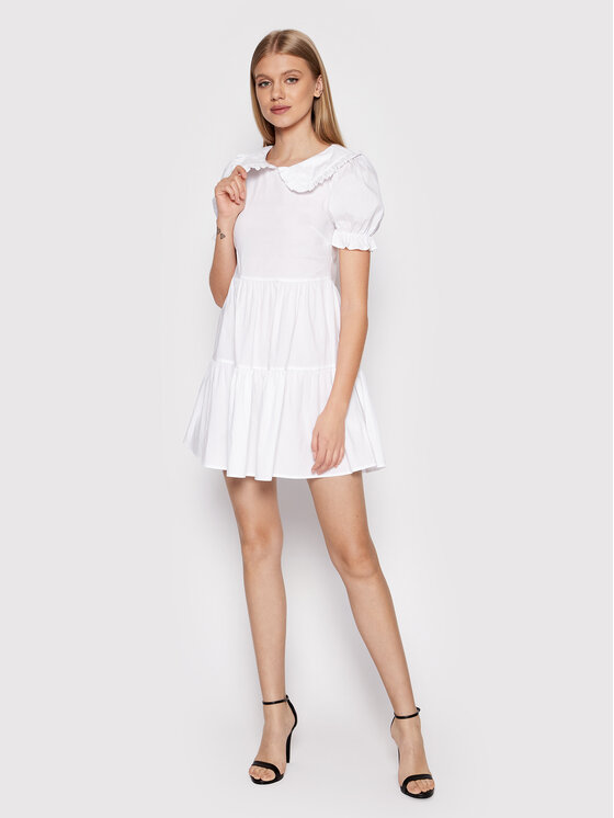 Glamorous Sukienka codzienna TM0568 Biały Regular Fit zdjęcie nr 2