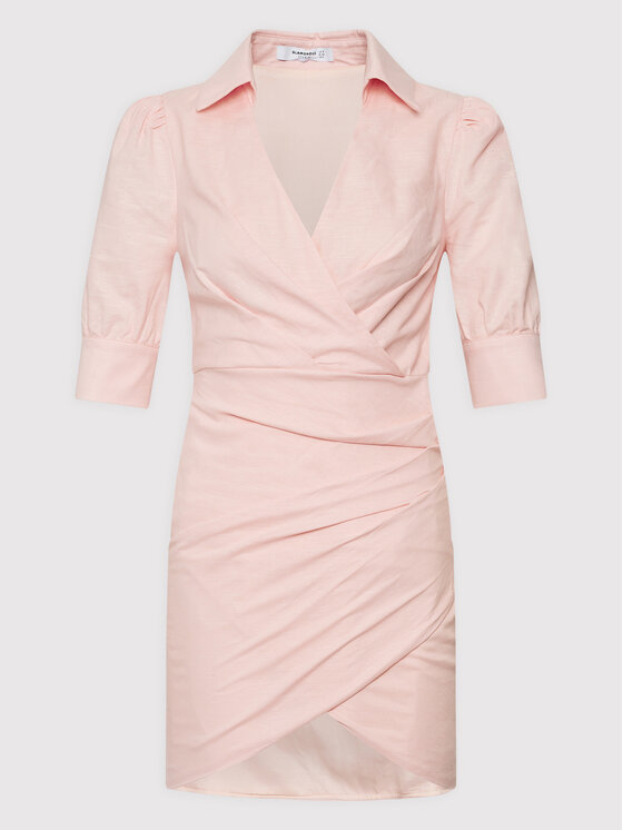 Glamorous Sukienka koszulowa GS0413 Różowy Slim Fit zdjęcie nr 5