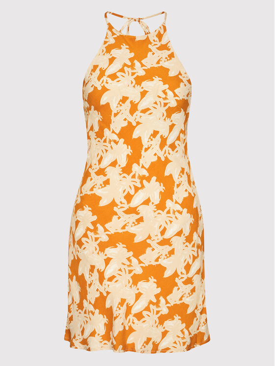 Glamorous Sukienka letnia AN4201 Pomarańczowy Regular Fit zdjęcie nr 5